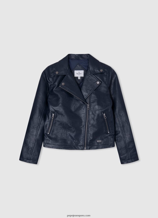 chica chamarra de mezclilla New Berry de ajuste regular Pepe Jeans 44JTZ1358 mezclilla - Imagen 5