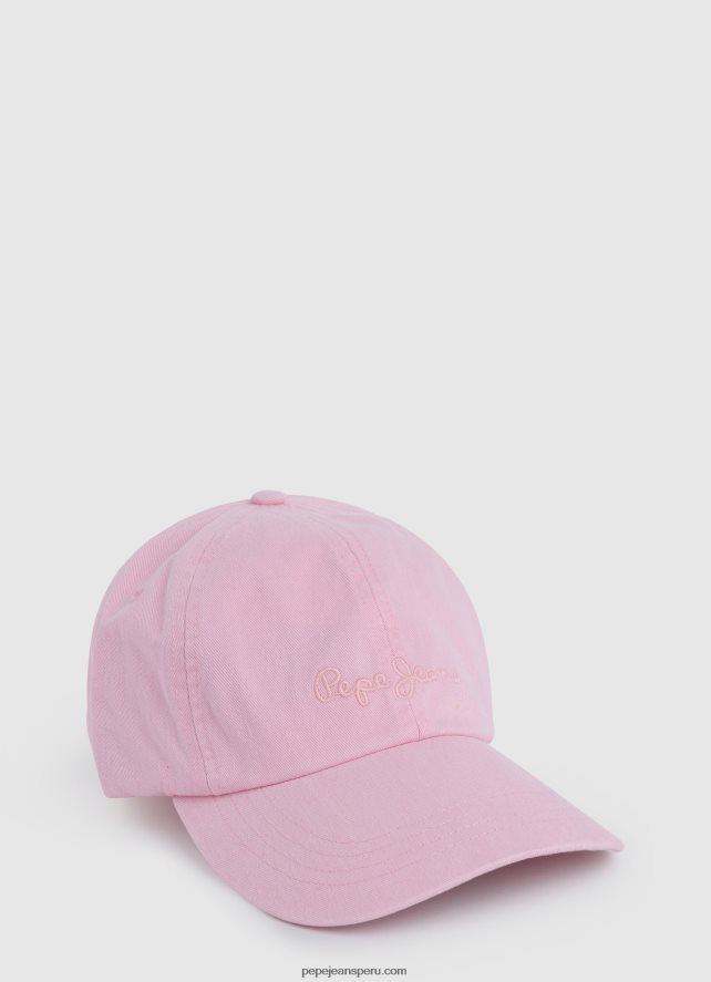 chica_gorra_basica_con_logo_bordado_pepe_jeans_44jtz1517_rosa_suave.jpg chica gorra básica con logo bordado Pepe Jeans 44JTZ1517 Rosa suave - Imagen 1