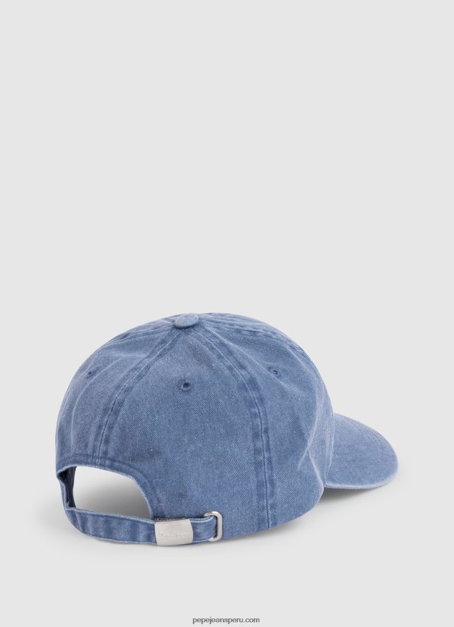 chica gorra de mezclilla con logo bordado Pepe Jeans 44JTZ1513 mezclilla - Imagen 2