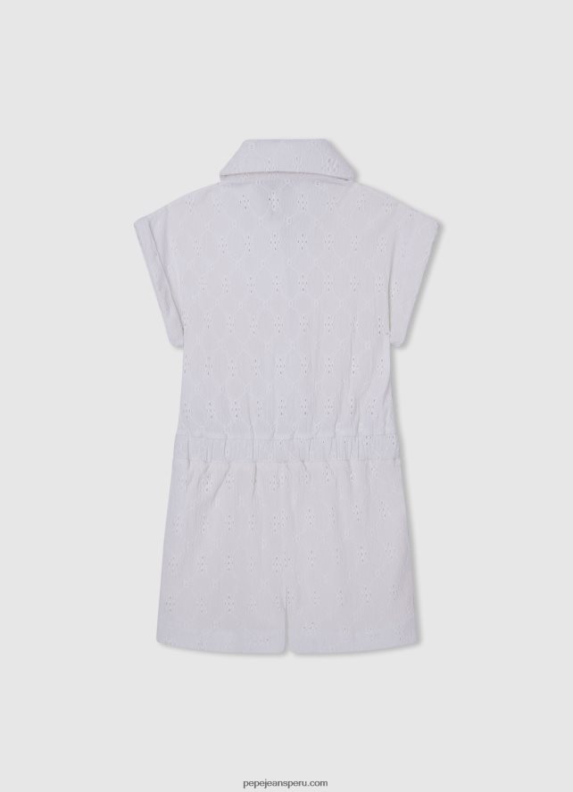 chica mono corto calado geraldine Pepe Jeans 44JTZ1386 mousse - Imagen 2