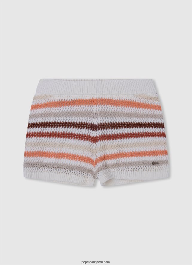 chica shorts coralinos con estampado de rayas Pepe Jeans 44JTZ1506 multi - Imagen 1