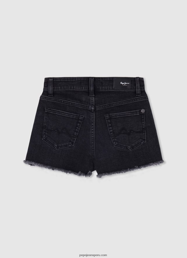 chica shorts de mezclilla con corte regular Pepe Jeans 44JTZ1492 mezclilla - Imagen 2