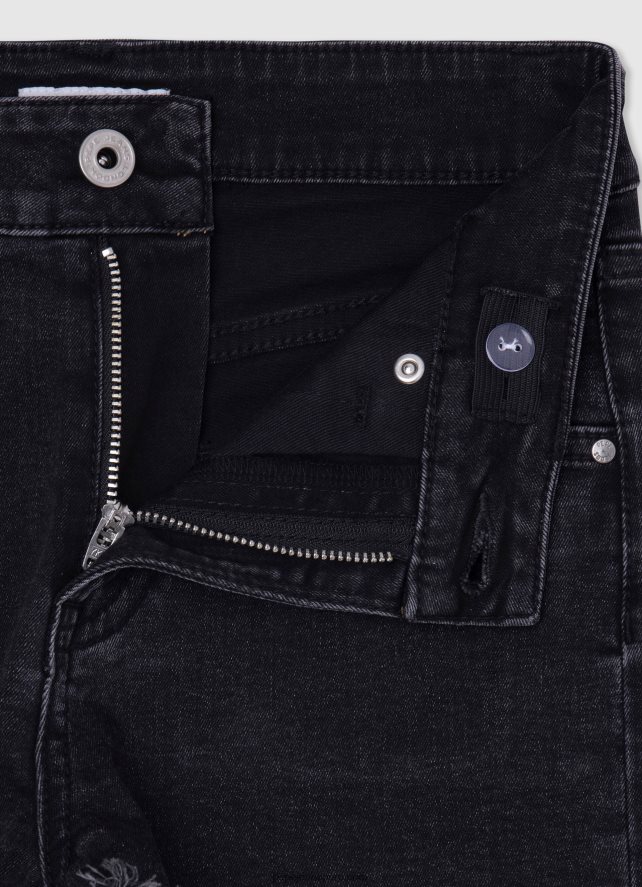 chica shorts de mezclilla con corte regular Pepe Jeans 44JTZ1492 mezclilla - Imagen 3