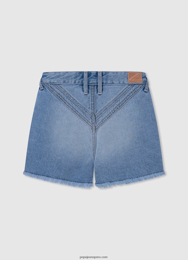 chica shorts de mezclilla de corte estándar Pepe Jeans 44JTZ1486 mezclilla - Imagen 2