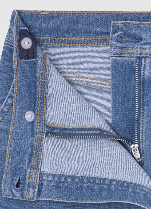 chica shorts de mezclilla de corte regular Pepe Jeans 44JTZ1511 mezclilla - Imagen 3