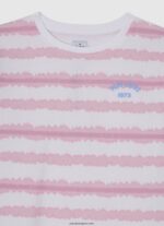 chica suéter con rayas desteñidas Pepe Jeans 44JTZ1409 Rosa suave - Imagen 3
