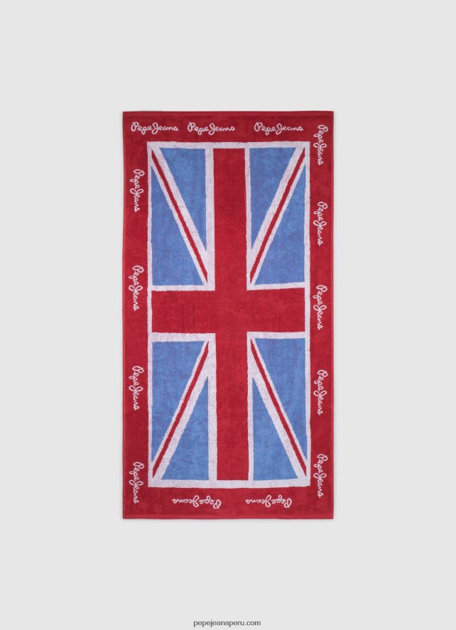 chica toalla de playa bandera union jack Pepe Jeans 44JTZ1522 multi - Imagen 2