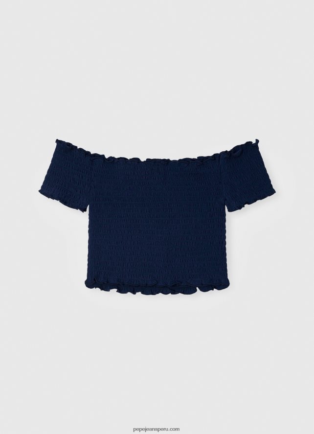 chica top fruncido de manga corta Pepe Jeans 44JTZ1425 dulwich - Imagen 2