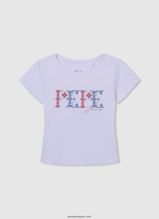 chica top siara con estampado floral Pepe Jeans 44JTZ1422 multi - Imagen 4