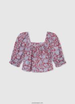 chica top sita con escote cuadrado Pepe Jeans 44JTZ1418 multi - Imagen 2