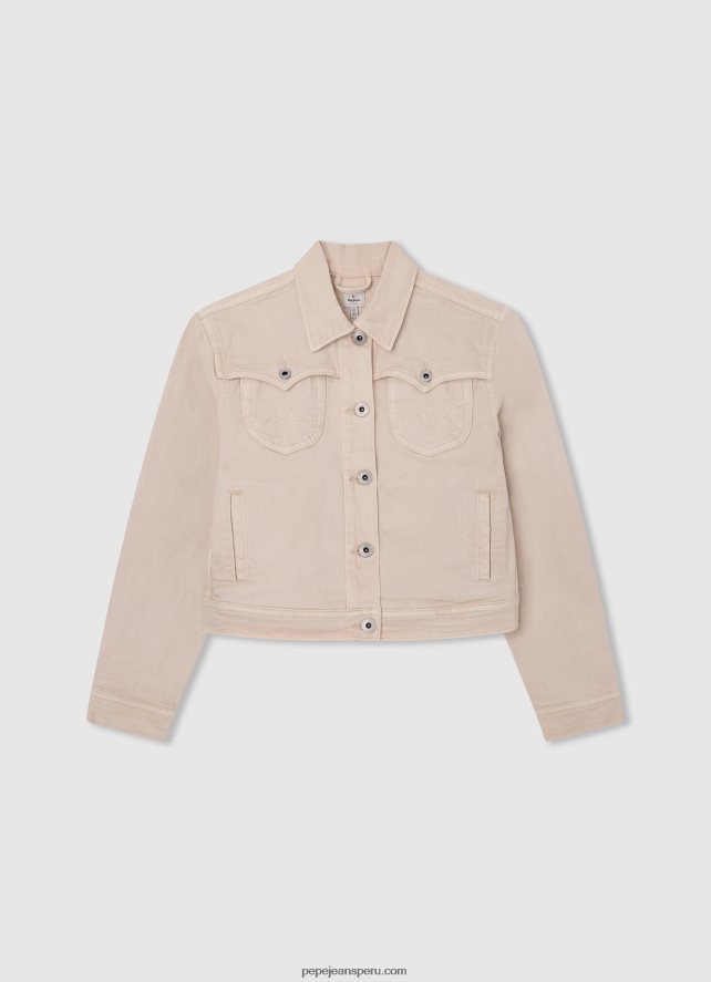 chica vaqueros lexa jr de talle alto y corte ancho Pepe Jeans 44JTZ1360 mezclilla - Imagen 3