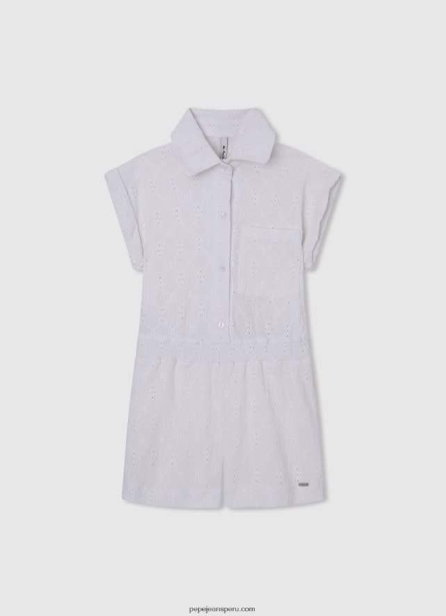 chica vestido corto con cuello redondo Pepe Jeans 44JTZ1388 bahía - Imagen 4