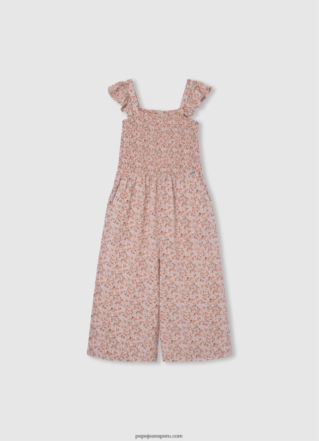 chica vestido de canalé con manga sisa Pepe Jeans 44JTZ1397 rango - Imagen 4