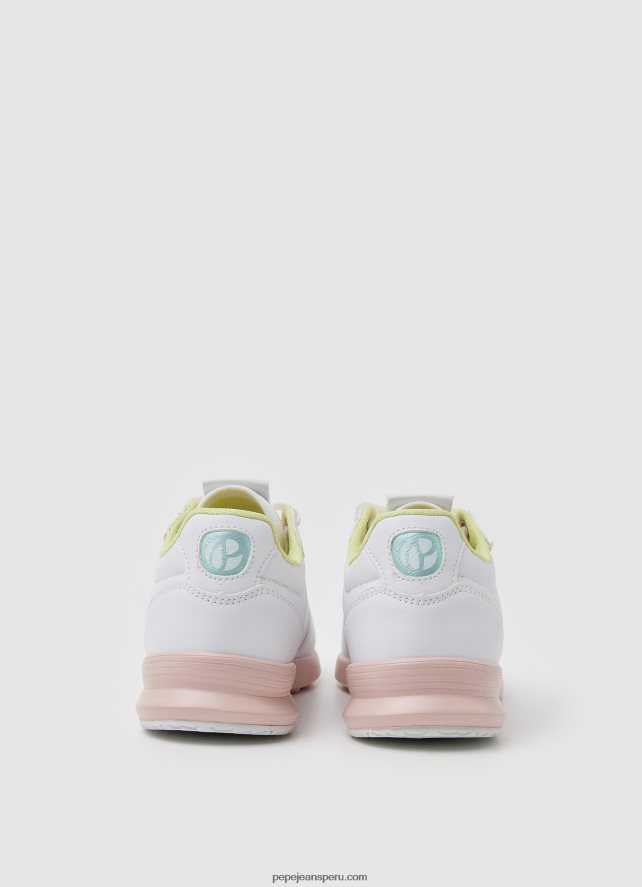chica zapatillas deportivas york candy Pepe Jeans 44JTZ1311 blanco - Imagen 4