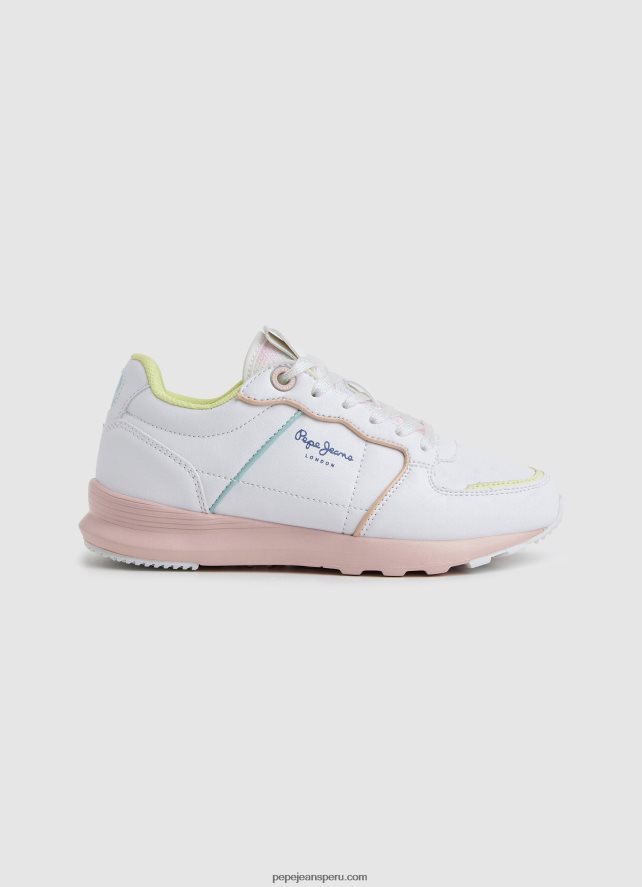 chica zapatillas deportivas york candy Pepe Jeans 44JTZ1311 blanco - Imagen 1