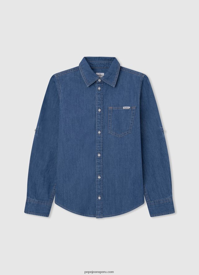 chico_camisa_de_mezclilla_regular_fit_portez_pepe_jeans_44jtz1660_mezclilla.jpg chico camisa de mezclilla regular fit portez Pepe Jeans 44JTZ1660 mezclilla - Imagen 1