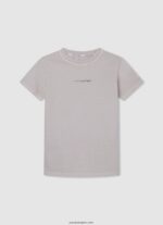 chico camiseta básica con logo Pepe Jeans 44JTZ1629 gris marga - Imagen 5