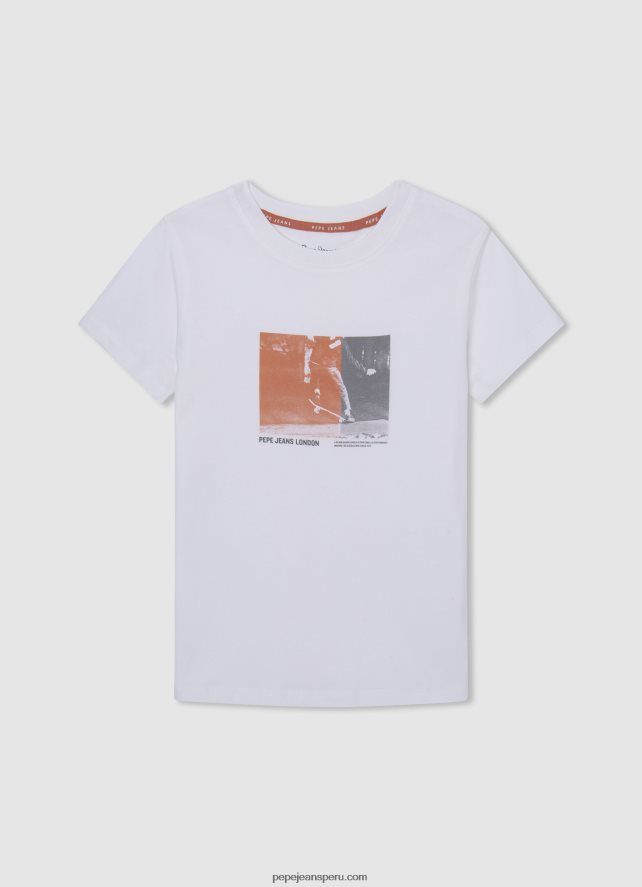 chico_camiseta_con_estampado_de_foto_pepe_jeans_44jtz1655_blanquecino.jpg chico camiseta con estampado de foto Pepe Jeans 44JTZ1655 blanquecino - Imagen 1