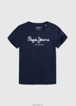 chico camiseta de algodón con motivo militar Pepe Jeans 44JTZ1623 ozzy - Imagen 3