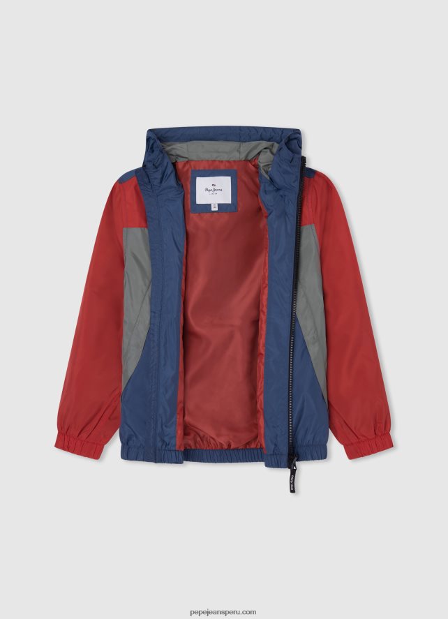 chico chamarra cortavientos con diseño colour block Pepe Jeans 44JTZ1565 multi - Imagen 3