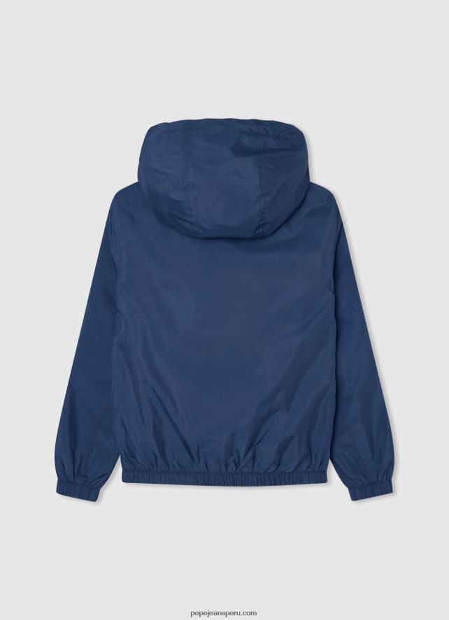 chico chaqueta cortavientos con capucha Pepe Jeans 44JTZ1563 jarman - Imagen 2