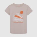 chico playera con logo estampado Pepe Jeans 44JTZ1616 malta