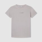 chico playera con logo estampado Pepe Jeans 44JTZ1626 Marfil