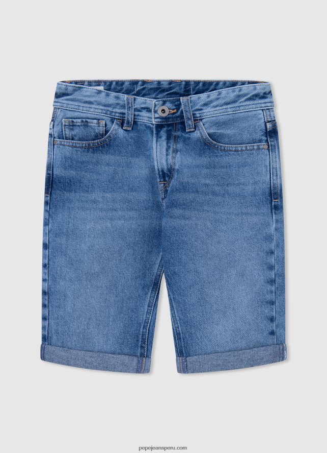 chico shorts chinos de corte estándar Pepe Jeans 44JTZ1692 calabaza naranja - Imagen 4