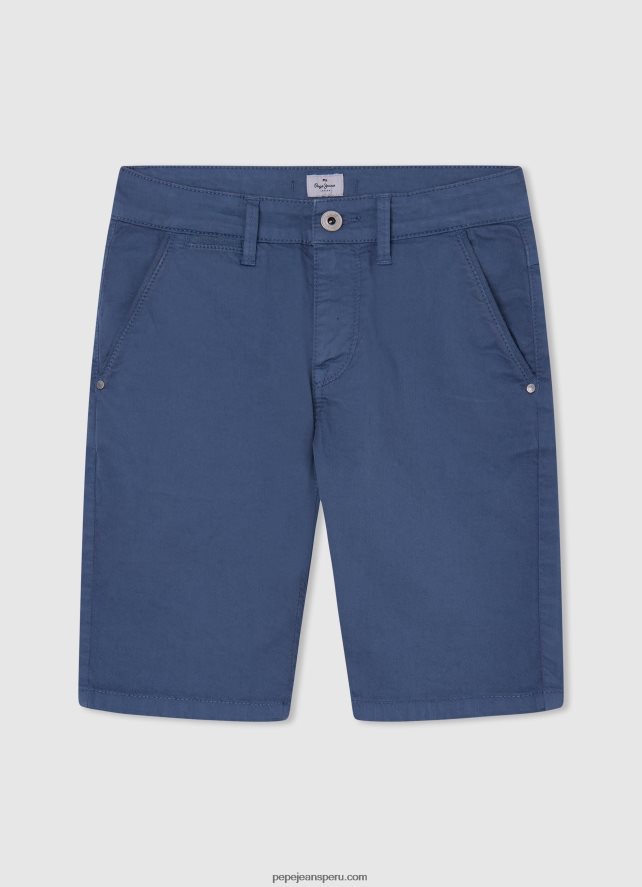 chico shorts chinos de corte estándar Pepe Jeans 44JTZ1695 Armada - Imagen 4