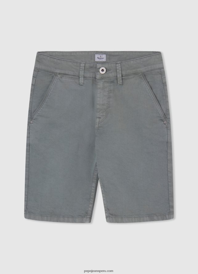 chico shorts deportivos con diseño colour block Pepe Jeans 44JTZ1698 calabaza naranja - Imagen 4