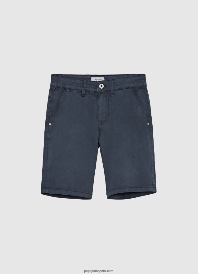 chico shorts deportivos con diseño colour block Pepe Jeans 44JTZ1698 calabaza naranja - Imagen 5