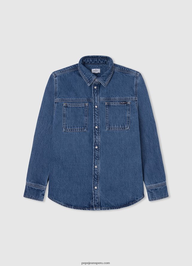 chico_sobrecamisa_de_mezclilla_de_corte_regular_de_cedro_pepe_jeans_44jtz1667_mezclilla.jpg chico sobrecamisa de mezclilla de corte regular de cedro Pepe Jeans 44JTZ1667 mezclilla - Imagen 1
