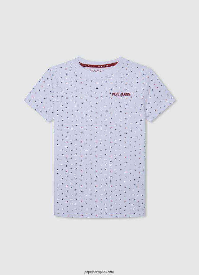 chico_toda_la_camiseta_estampada_pepe_jeans_44jtz1627_blanco.jpg chico toda la camiseta estampada Pepe Jeans 44JTZ1627 blanco - Imagen 1