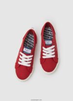 chico zapatillas brady basicas Pepe Jeans 44JTZ1544 rojo - Imagen 2