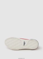 chico zapatillas brady basicas Pepe Jeans 44JTZ1544 rojo - Imagen 5