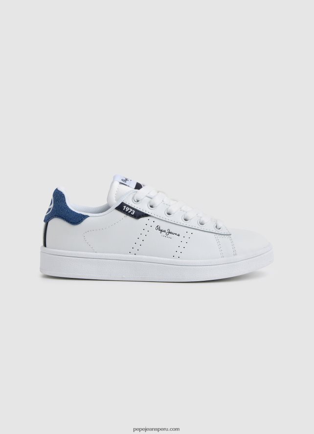 chico_zapatillas_player_basic_de_piel_pepe_jeans_44jtz1524_blanco.jpg chico zapatillas player basic de piel Pepe Jeans 44JTZ1524 blanco - Imagen 1