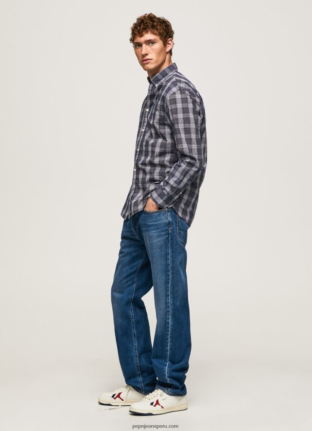 hombres camisa a cuadros de corte regular lynwood Pepe Jeans 44JTZ1033 dulwich - Imagen 2