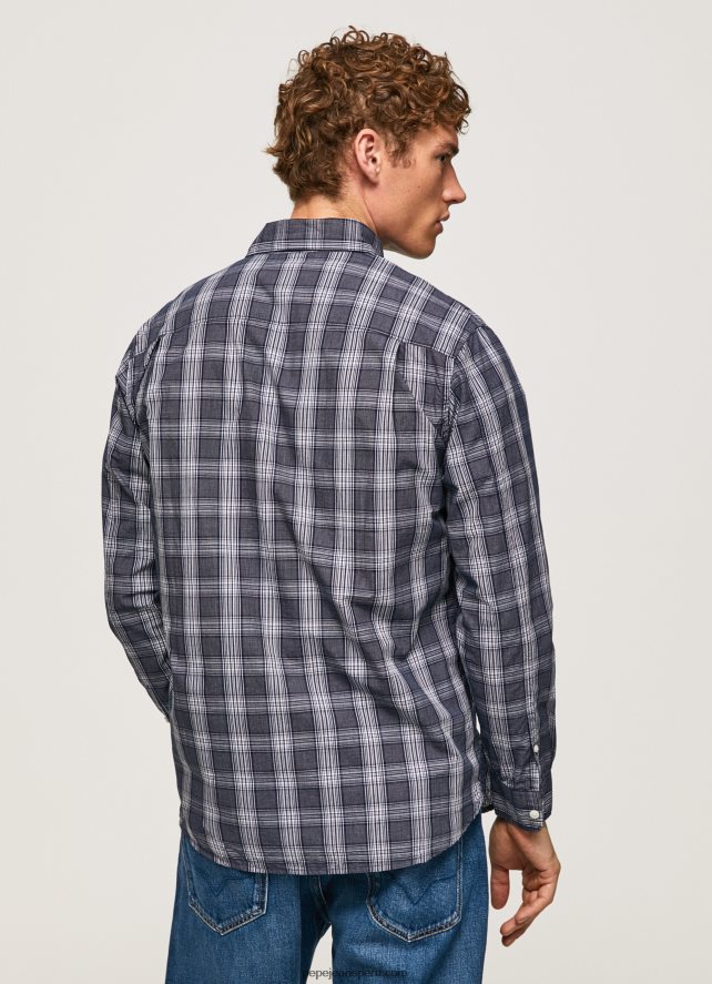 hombres camisa a cuadros de corte regular lynwood Pepe Jeans 44JTZ1033 dulwich - Imagen 4