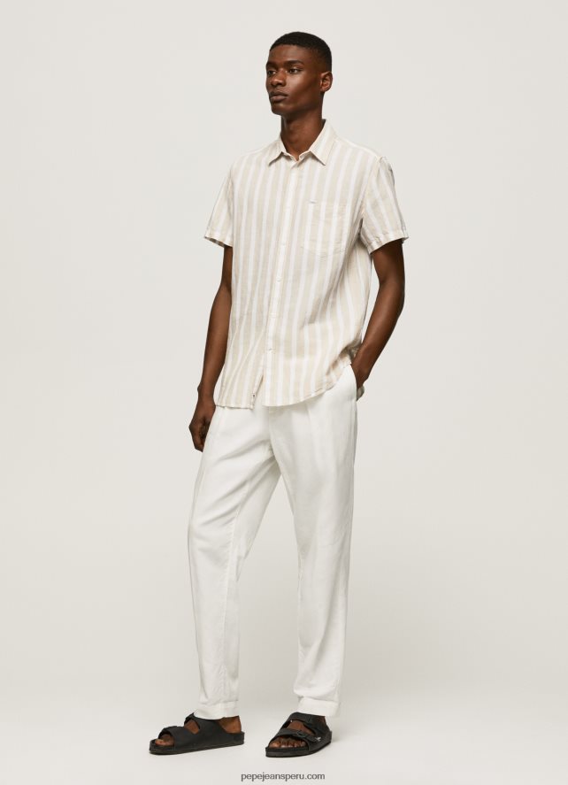 hombres camisa de manga corta latimer Pepe Jeans 44JTZ1061 malta - Imagen 2