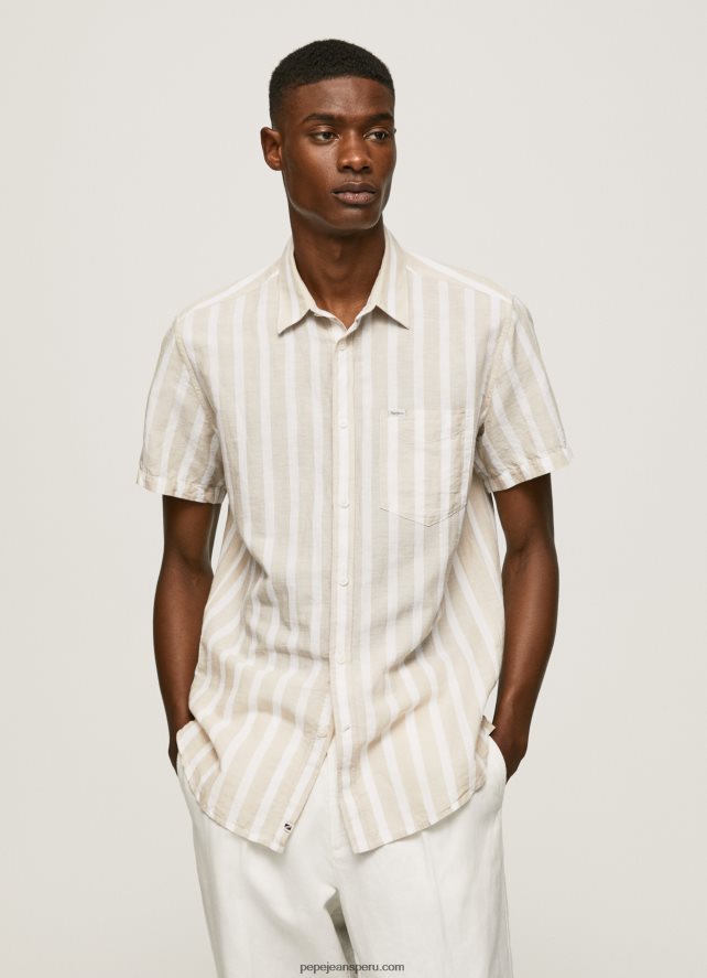 hombres camisa de manga corta latimer Pepe Jeans 44JTZ1061 malta - Imagen 3