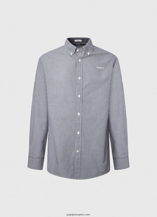 hombres camisa de popelín a cuadros lamar Pepe Jeans 44JTZ1046 jarman - Imagen 5