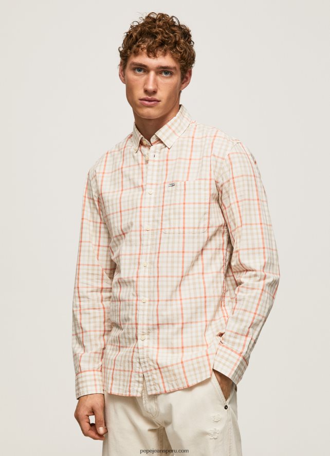 hombres camisa de popelina a cuadros lory Pepe Jeans 44JTZ1068 multi - Imagen 2