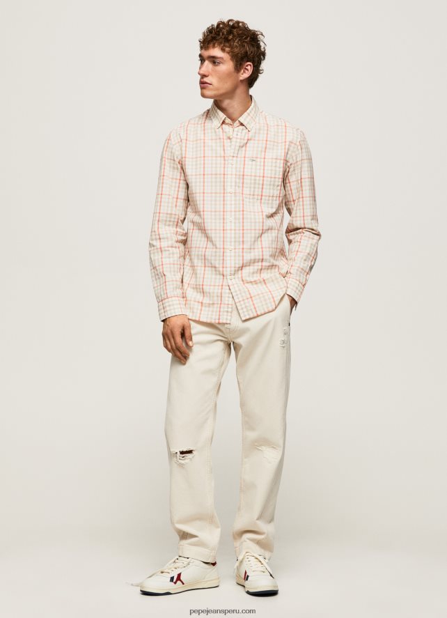 hombres camisa de popelina a cuadros lory Pepe Jeans 44JTZ1068 multi - Imagen 3