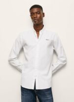 hombres camisa dobby a rayas lisselton Pepe Jeans 44JTZ1064 blanco