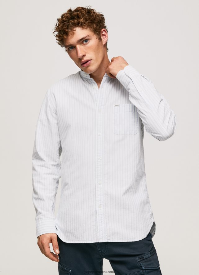 hombres camisa leyton oxford de corte regular Pepe Jeans 44JTZ1041 ozzy - Imagen 3