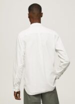 hombres camisa oxford de corte regular fabio Pepe Jeans 44JTZ1031 blanco - Imagen 4