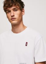 hombres camiseta cabina telefónica Pepe Jeans 44JTZ984 blanco - Imagen 3