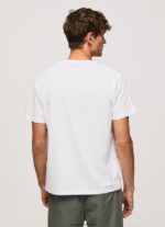 hombres camiseta cabina telefónica Pepe Jeans 44JTZ984 blanco - Imagen 4