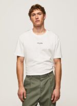 hombres camiseta con estampado de foto Pepe Jeans 44JTZ981 blanco - Imagen 2