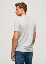 hombres camiseta con logo Pepe Jeans 44JTZ1084 gris marga - Imagen 4